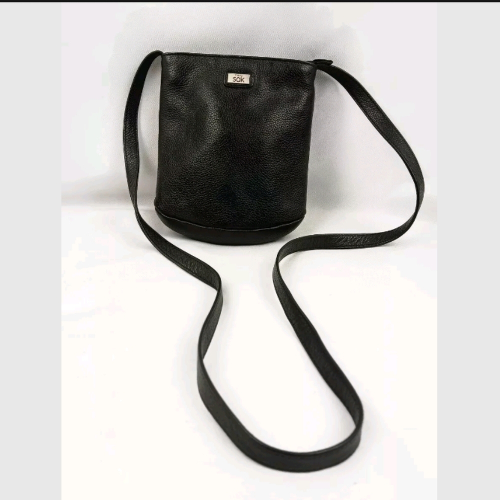 ♻️The Sak Mini Leather Crossbody Bag Purse